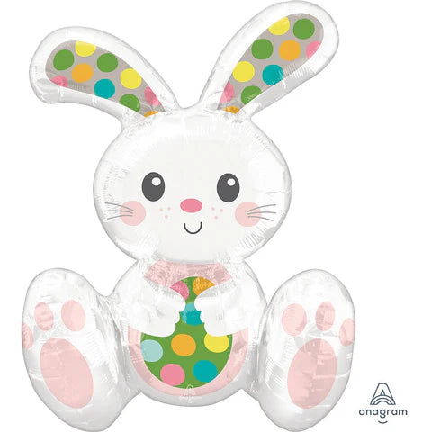 Anagram 20" Sitting Easter Bunny (AIR-FILL ONLY)